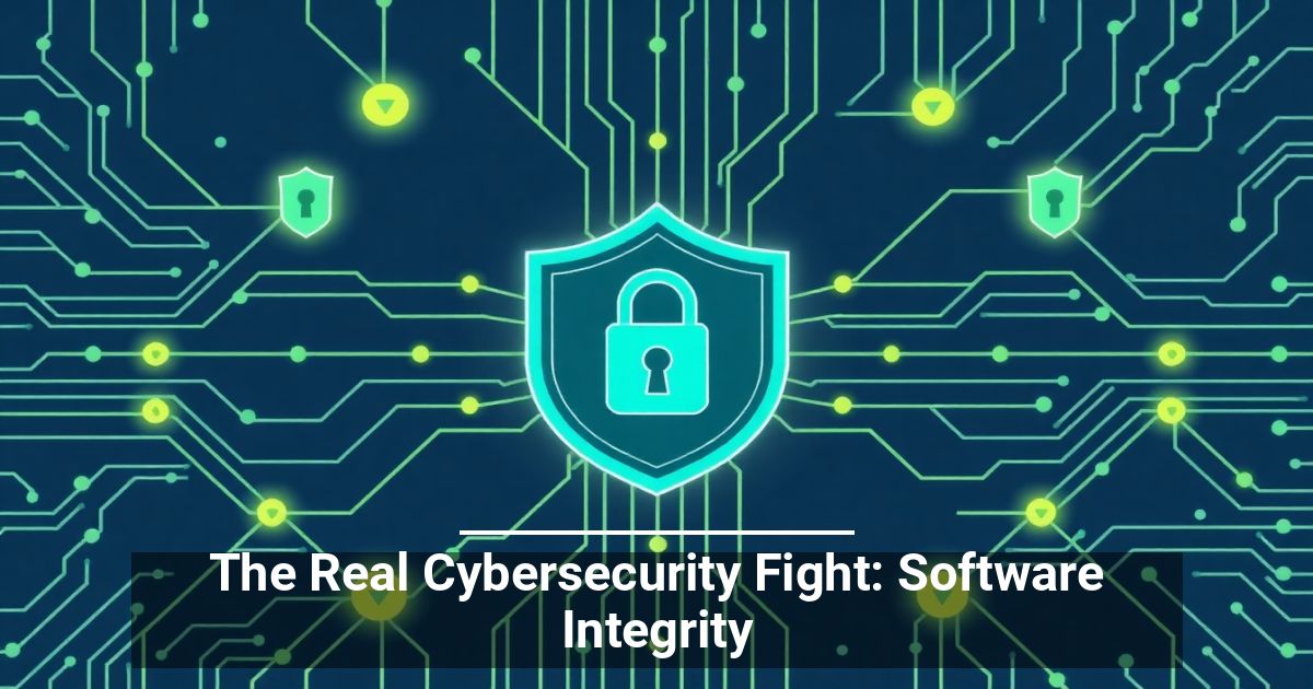 The Real Cybersecurity Fight: Software Integrity